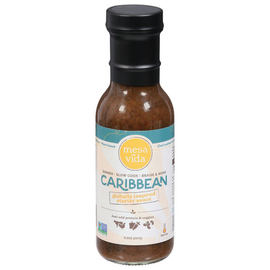 Mesa de Vida Caribbean Starter Sauce - 8.5 Oz (Pack of 6)