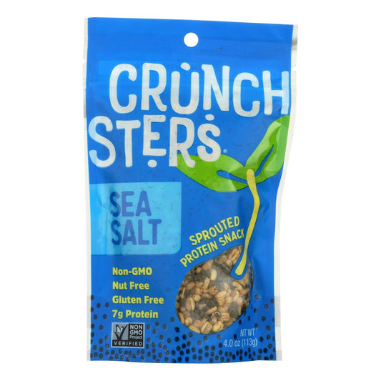 Crunchsters Snacks Sea Salt - 4 oz (Pack of 6)