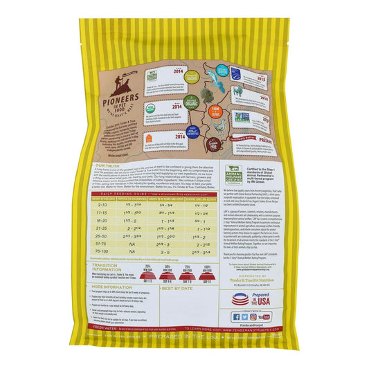 Tender & True Dog Food, Turkey And Liver 4 lb (Pack of 6)