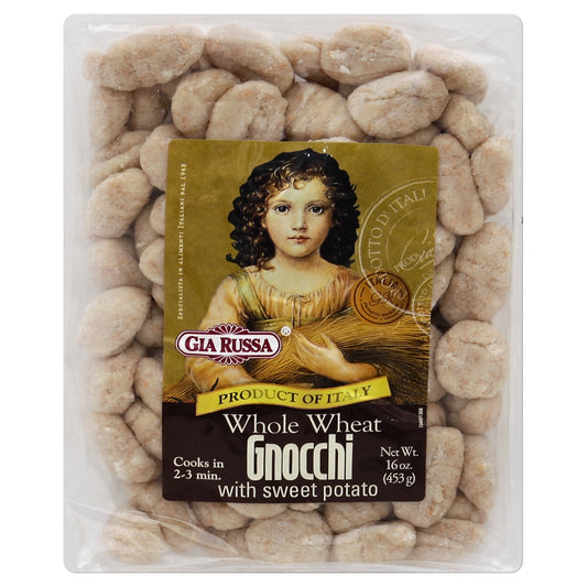 Gia Russa Gnocchi Potato Sweet Whole Wheat 16 oz (Pack Of 12)