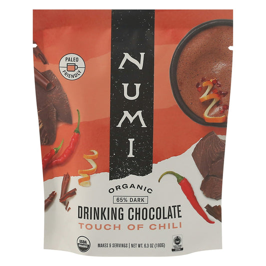 Numi Teas Drink Chocolate Touch Of Chili 6.3 Oz Pack of 6