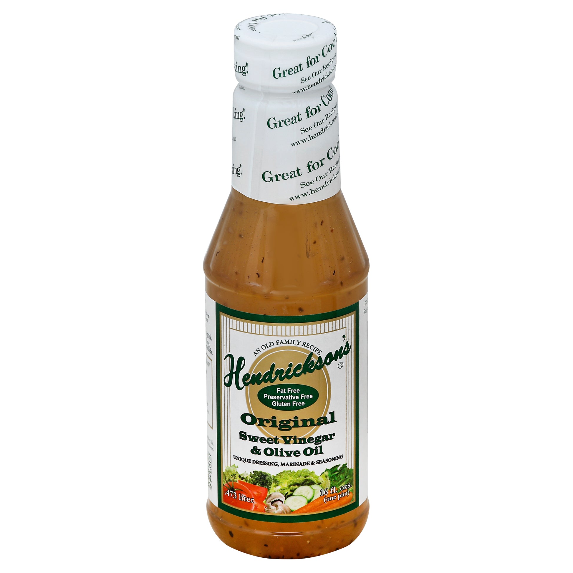 Hendricksons Dressing Vinegar & Olive oil Unique 16 oz (Pack Of 6)