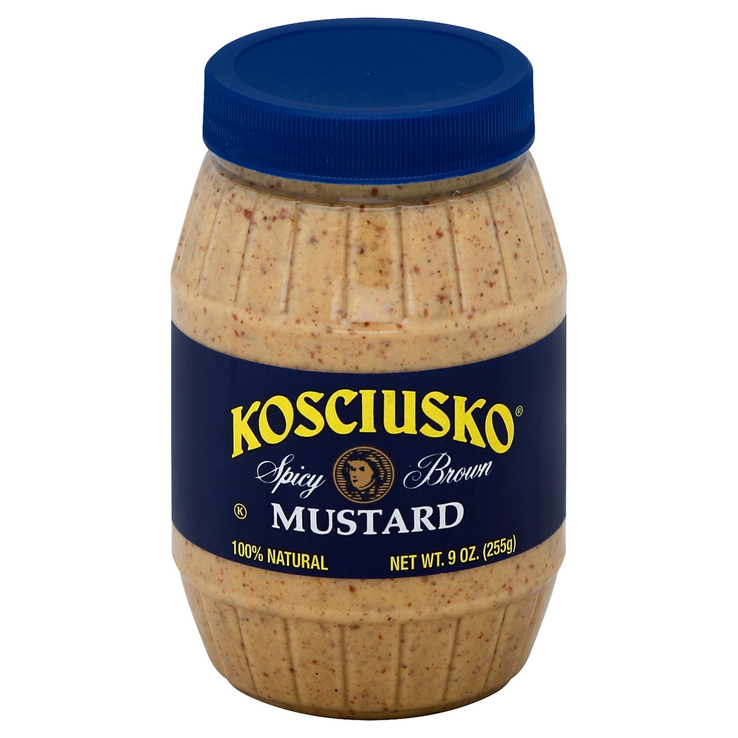Kosciusko Mustard Spicy Brown 9 oz (Pack Of 6)