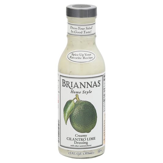 Briannas Dressing Cilantro Lime 12 oz (Pack Of 6)