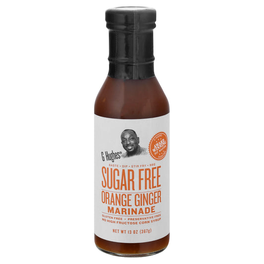 G Hughes Sauce Teriyaki Orange Ginger 13 oz (Pack Of 6)