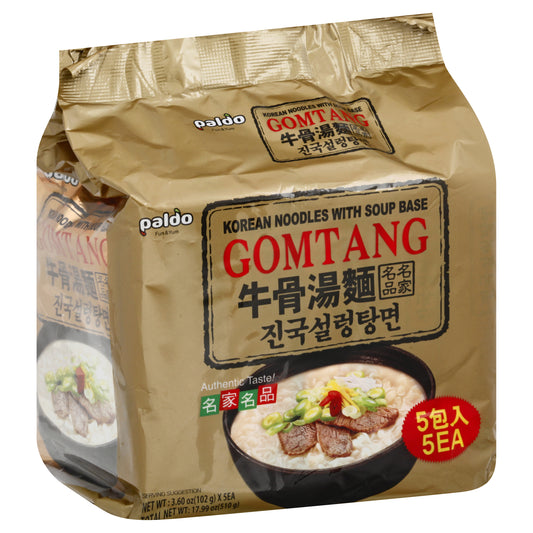 Paldo Soup Ramen Gomtang 18 oz (Pack Of 4)