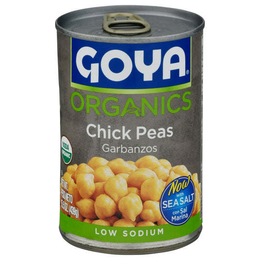 Goya Pea Chick Organic 15.5 Oz Pack of 24