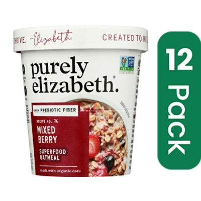Purely Elizabeth - Oatmeal Cup Mixed Berry 1.76 oz (Pack of 12)