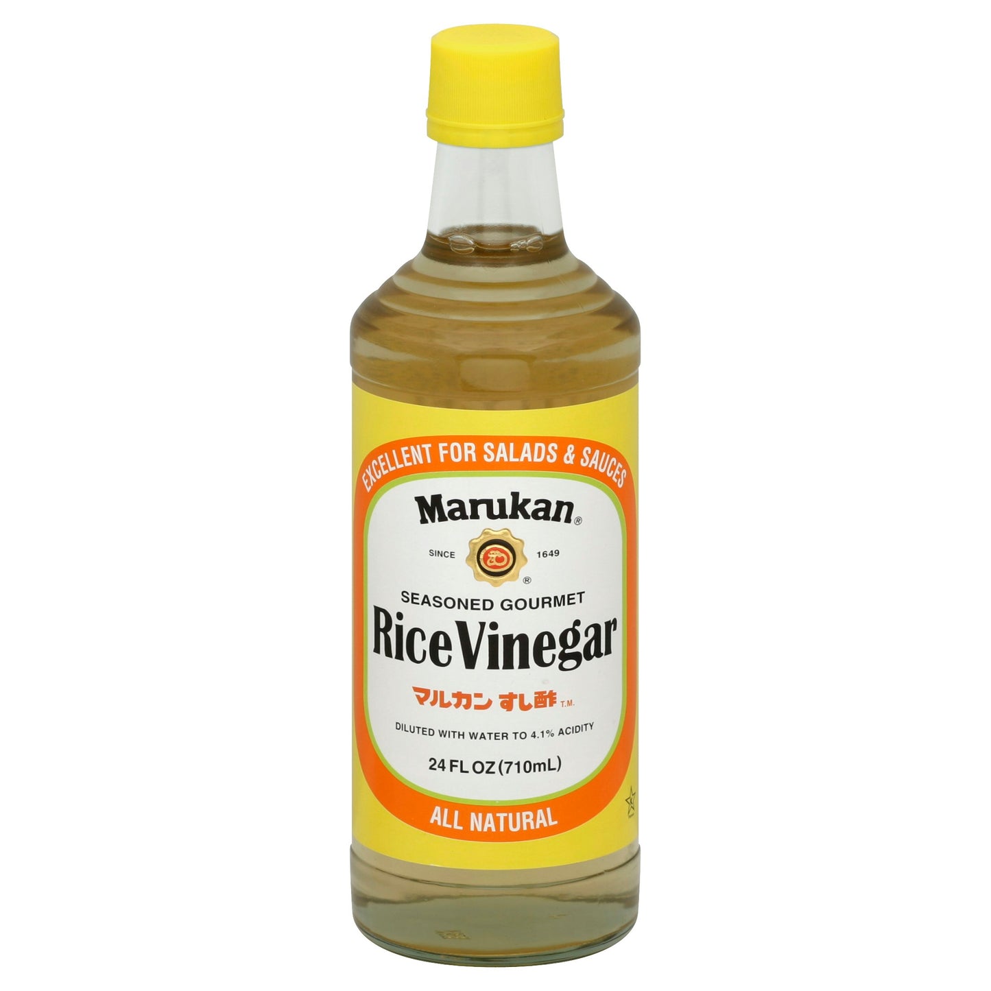 Marukan Vinegar Rice Seasoned Gourmet 24 Fl Oz (Pack of 6)