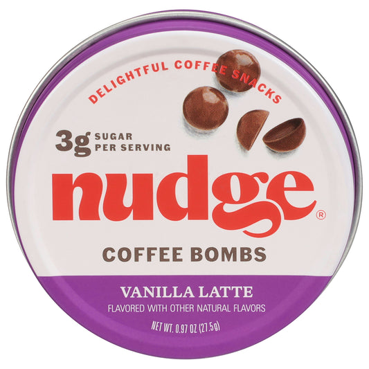 Nudge Vanilla Latte Coffee 0.97 Oz Pack of 8