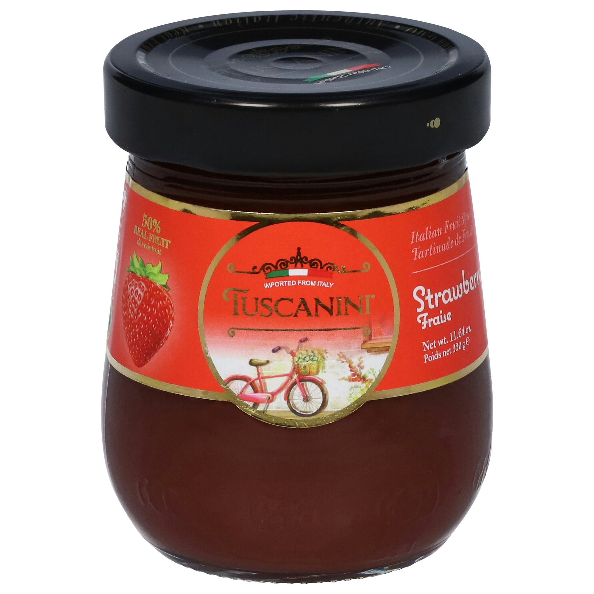 Tuscanini Straw Preserve - 11.6 Oz (Pack of 12)
