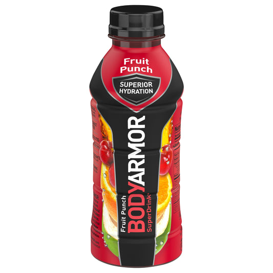 Body Armor Beverage Sport Friut Punch 16 Fo Pack of 12