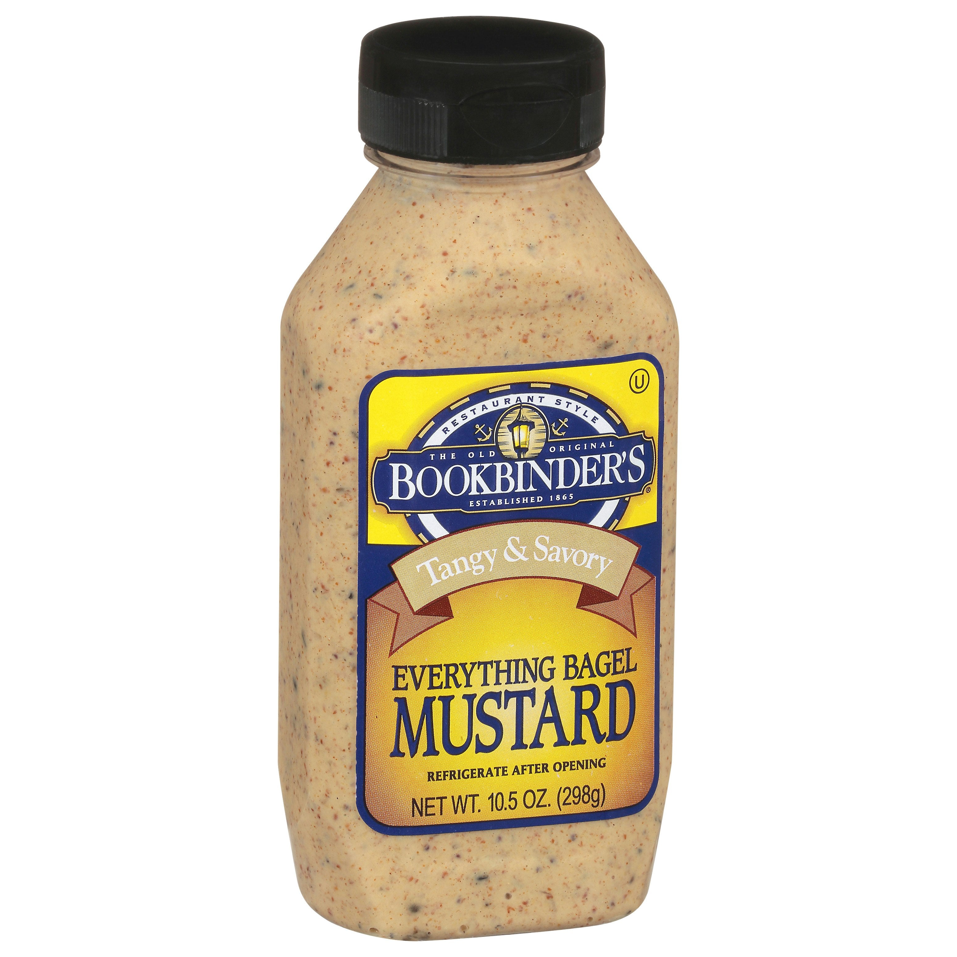 Bookbinders Mustard Everything Bagel