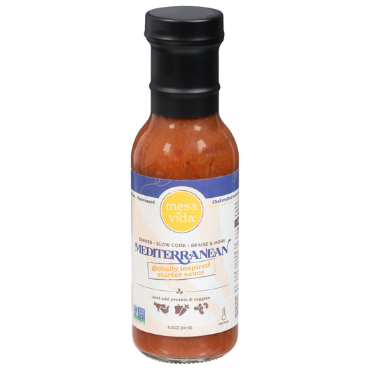 Mesa De Vida Starter Sauce Mediterranean - 8.5 OZ (Pack of 6)