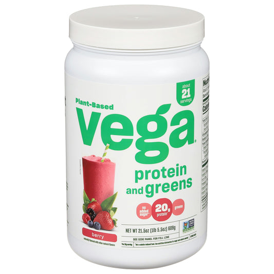 Vega Protein Greens Berry 21.5 Oz