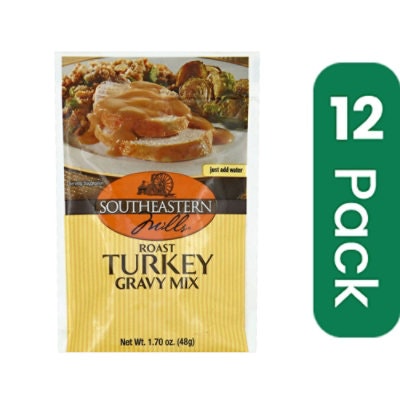 Southeastern Mills Mix Gravy Roast Turkey 2.75 Oz (Pack of 12)