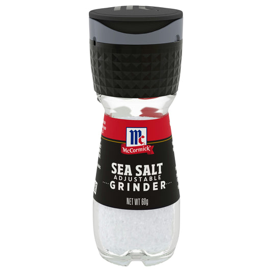 Mc Cormick Spice Sea Salt Grinder 2.12 Oz Pack of 6