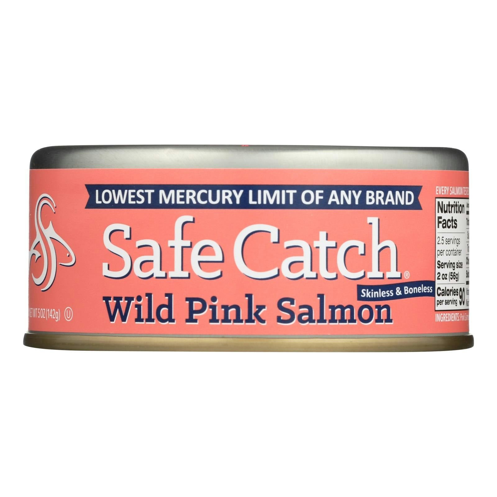 Safe Catch - Salmon Pink Wild 5 oz (Pack of 6)