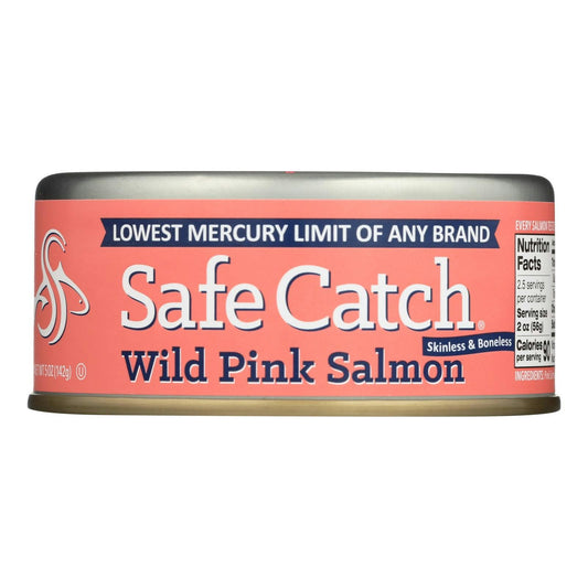Safe Catch - Salmon Pink Wild 5 oz (Pack of 6)