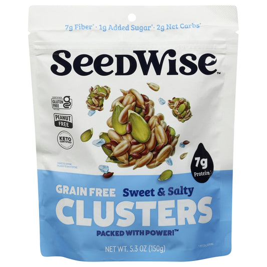 Seedwise Sweet & Salty Super Seed Crunch 5.3 Oz (Pack of 6)