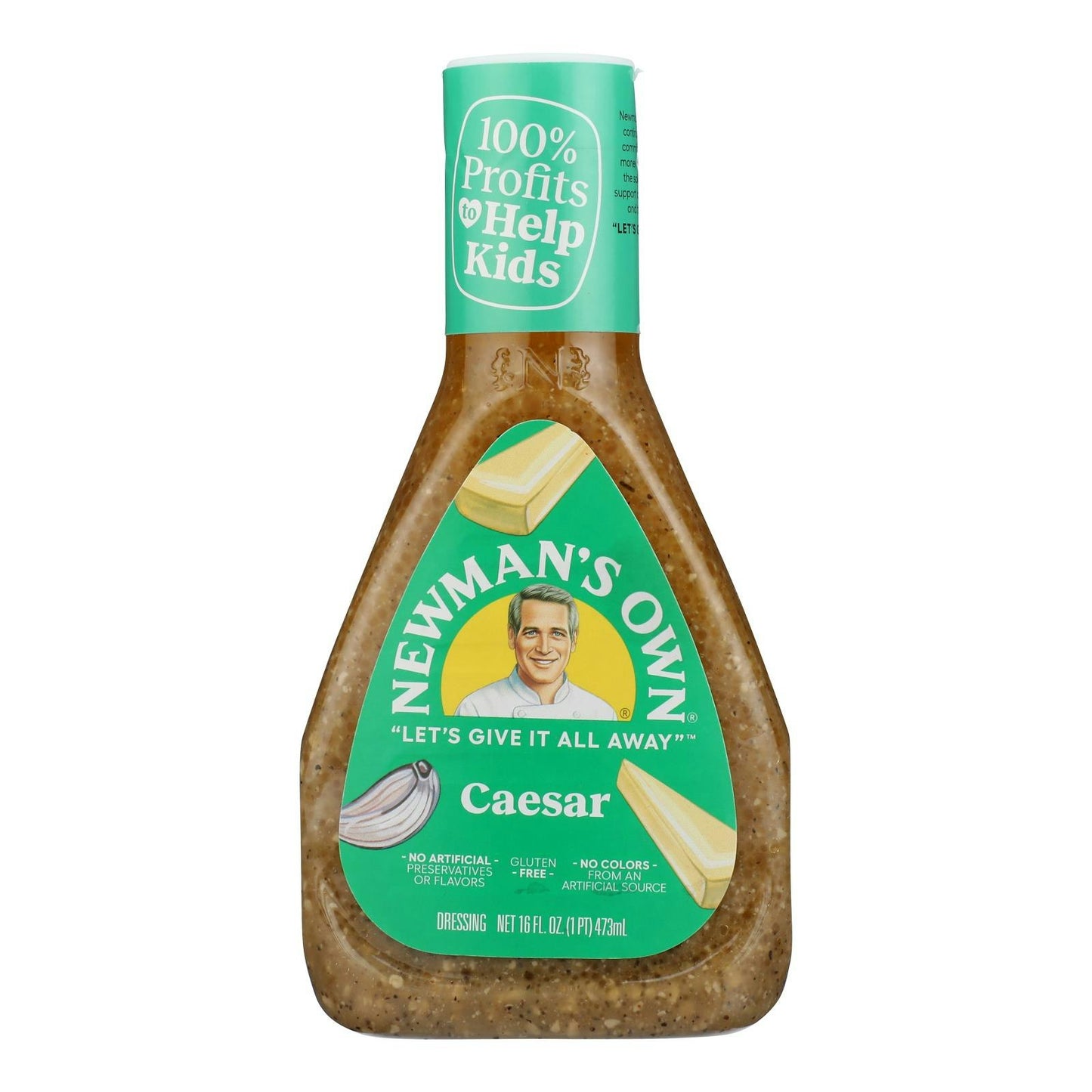 Newman's Own Lite Dressing - Caesar 16 Fl oz (Pack of 6)