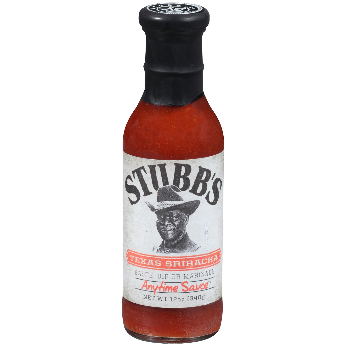 Stubbs Anytime Sauce Texas Sriracha Sauce - 12 Ounce (Pack of 6)