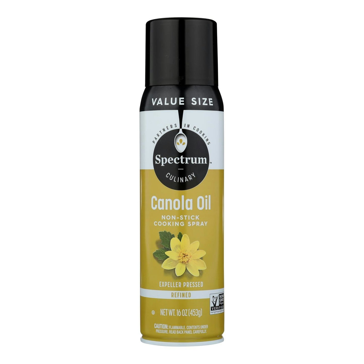 Spectrum Naturals High Heat Canola Spray Oil 16 fl oz (Pack of 6)