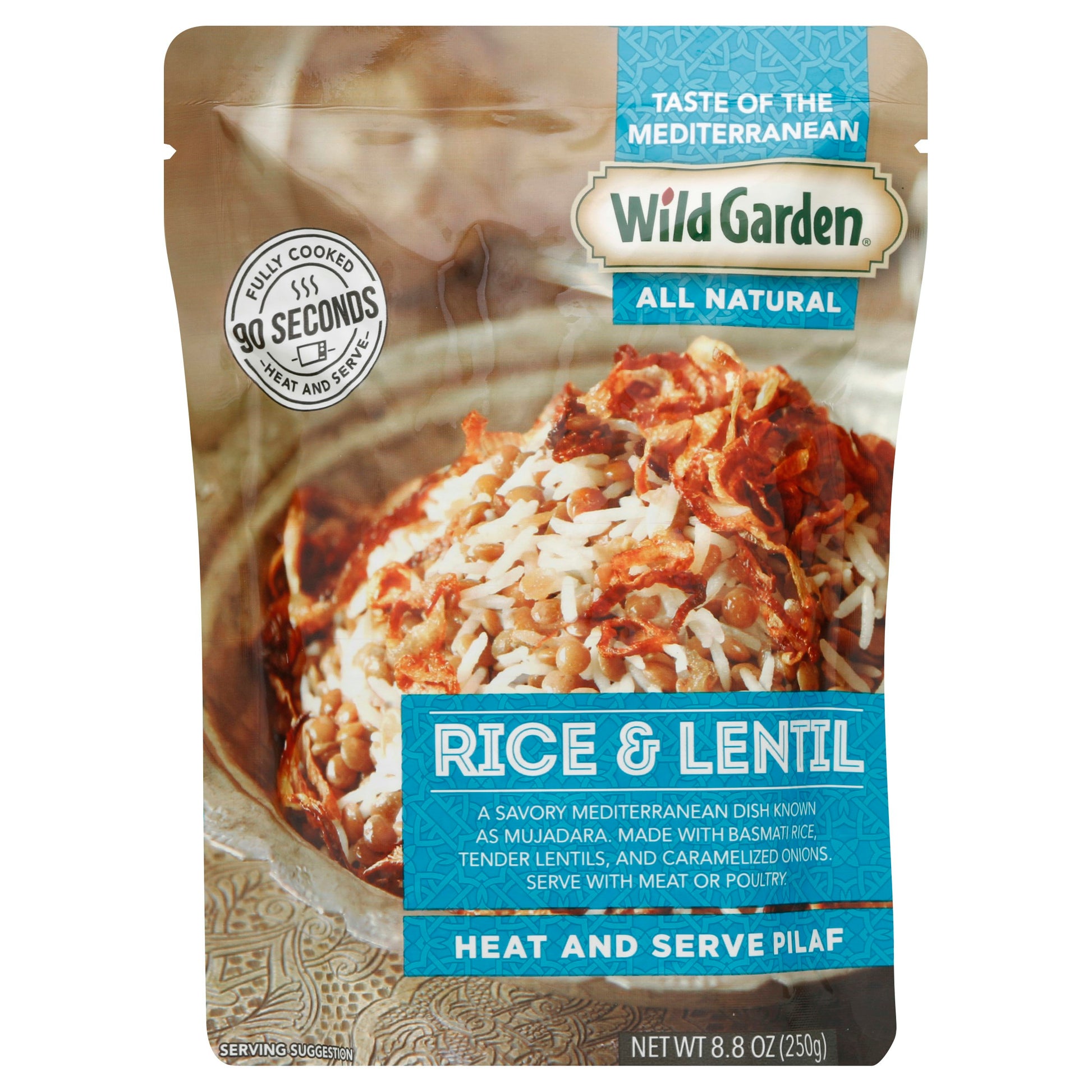 Wild Garden Pilaf Rice & Lentil 8.8 oz (Pack of 6)