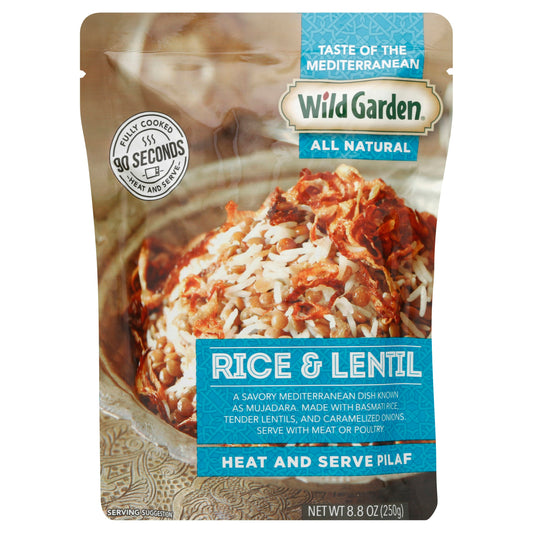 Wild Garden Pilaf Rice & Lentil 8.8 oz (Pack of 6)