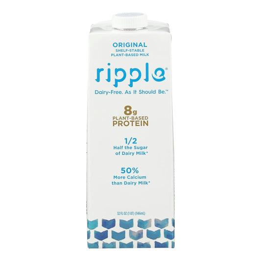 Ripple Foods Pbc - Milk Aseptic Original 32 fl. oz (Pack of 6)