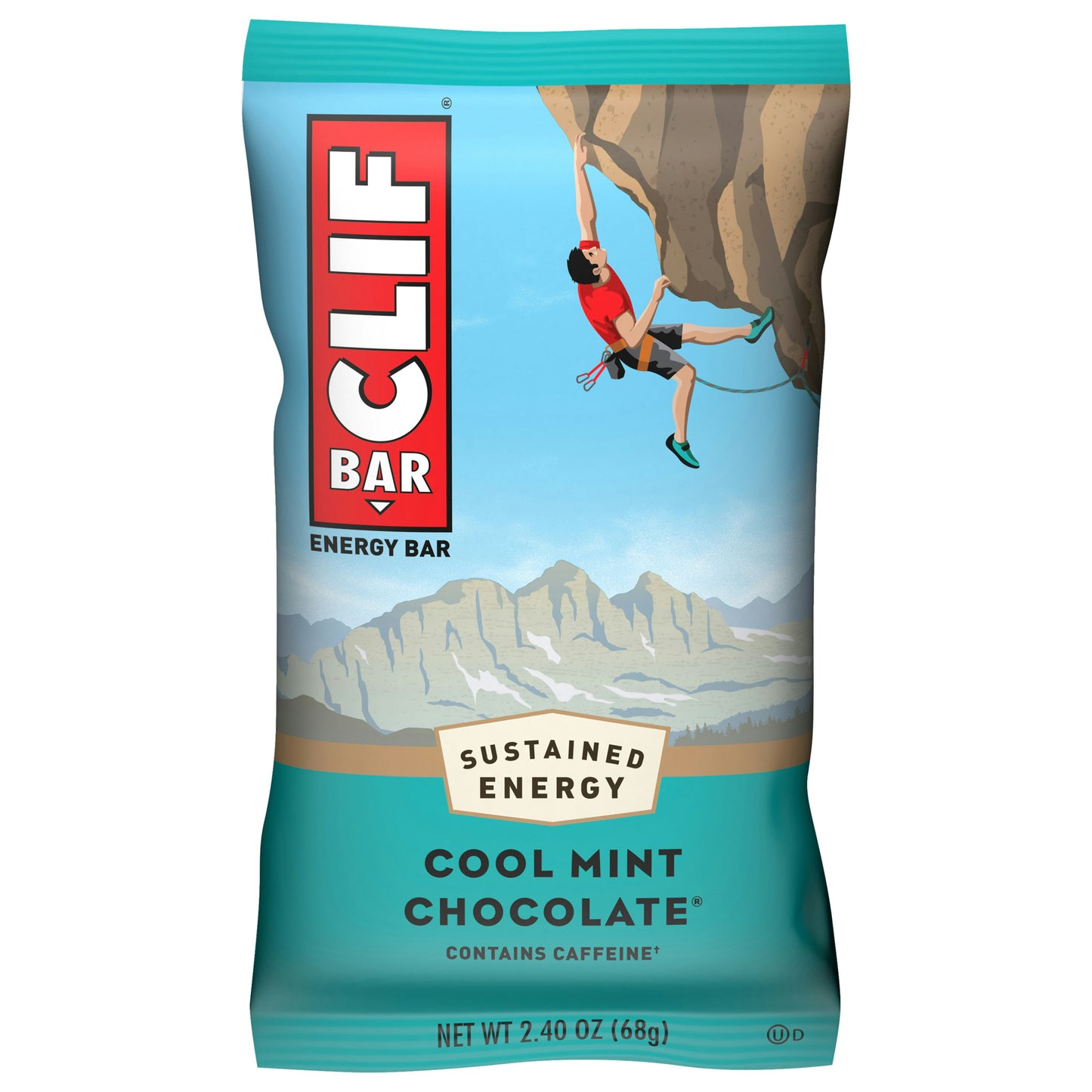Clif Bar Cool Mint Chocolate 2.4 Oz (Pack of 12)