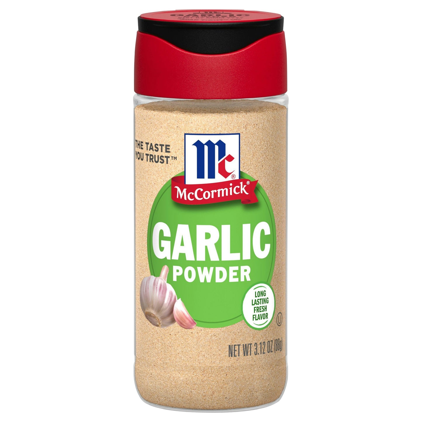 McCormick Garlic Powder - 3.12 Oz (Pack of 6)