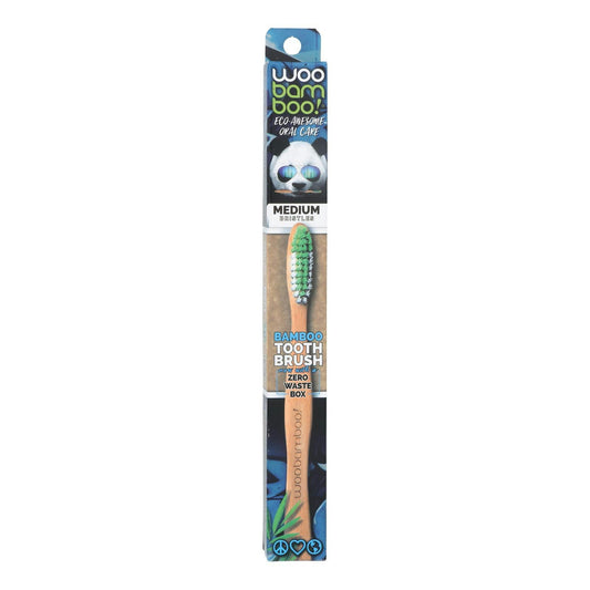 Woobamboo - Toothbrush Adult medium Count (Pack of 12)