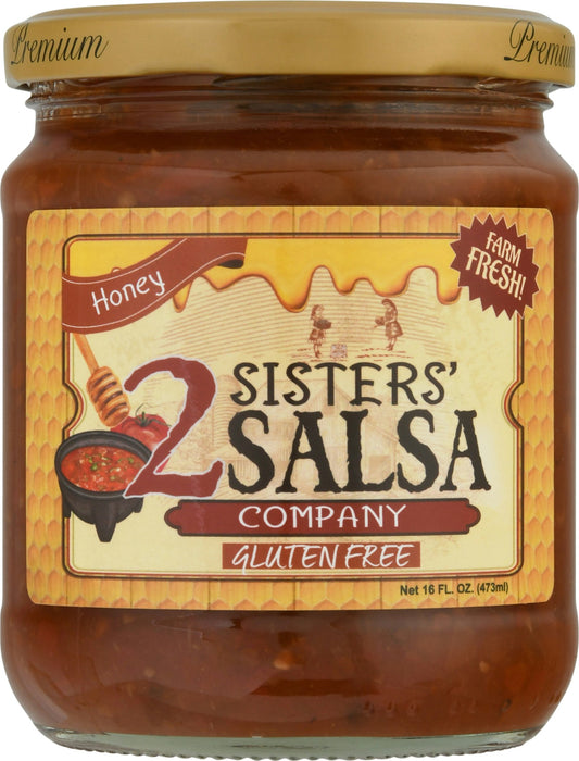 2 Sisters Salsa Honey 16 Fl oz (Pack of 6)