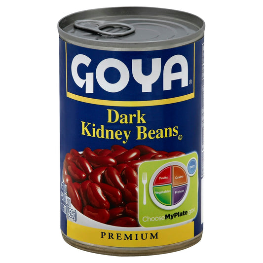 Goya Bean Kidney Dark 15.5 Oz (Pack of 24)