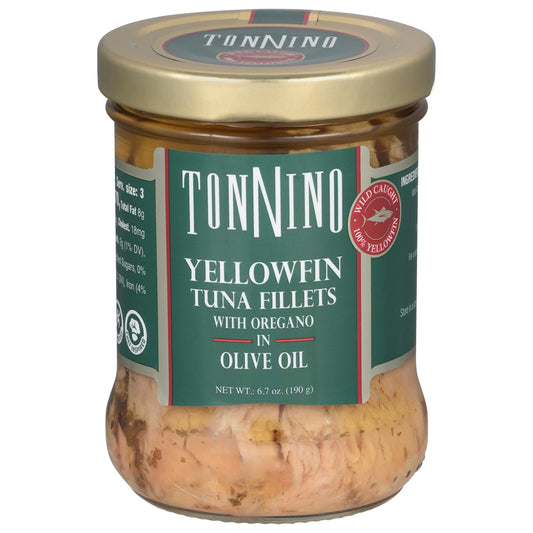 Tonnino Tuna Fillets Olive Oil Oregano Fad F 6.7 oz (Pack of 6)