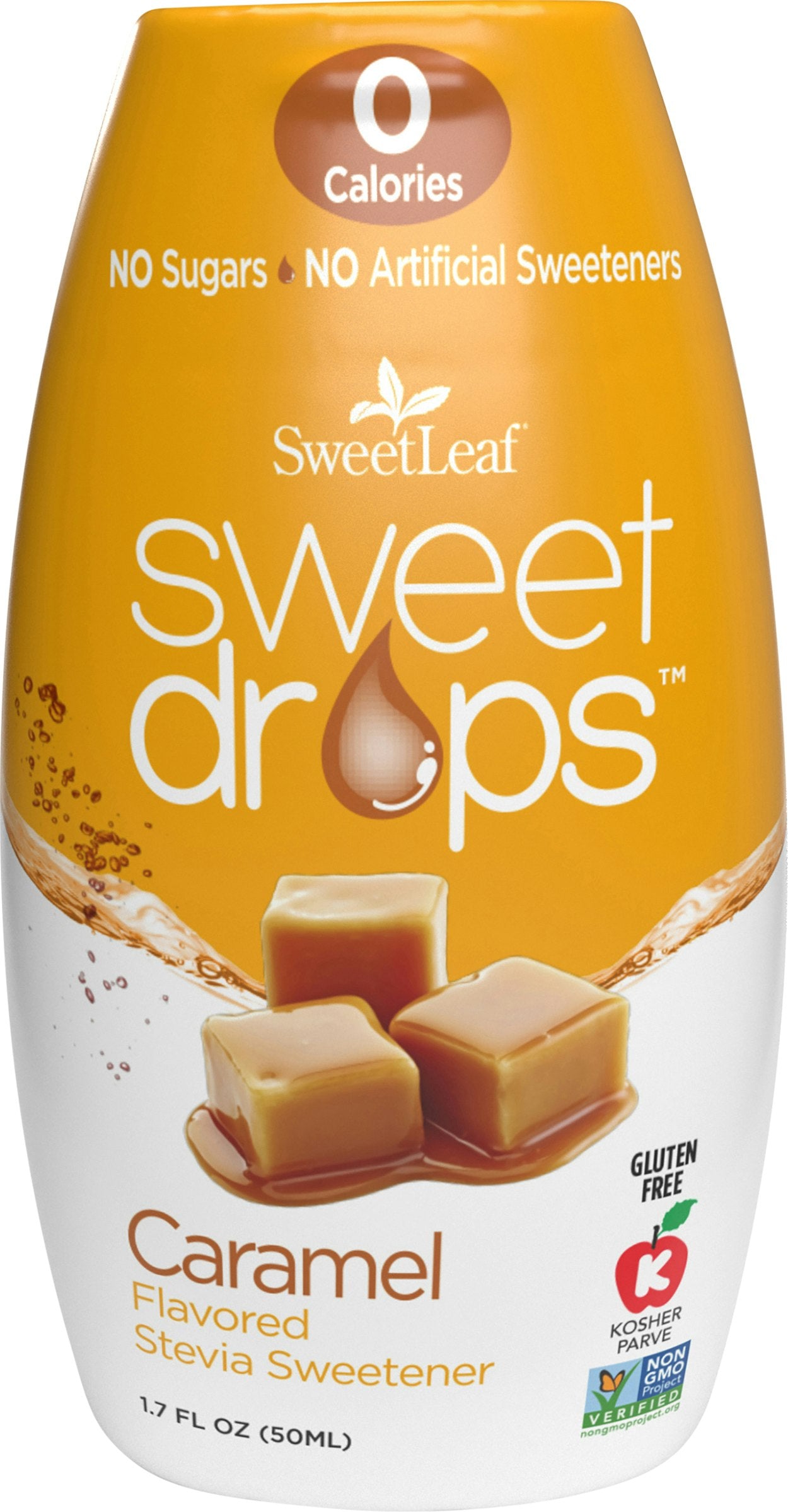 Sweetleaf Stevia Sweet Drop Caramel 1.7 Oz Pack of 12