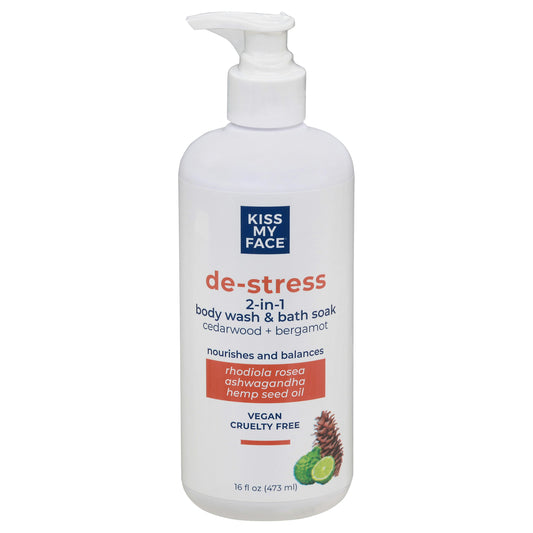 Kiss My Face Cedarwood Body Wash 16 oz (Pack of 3)