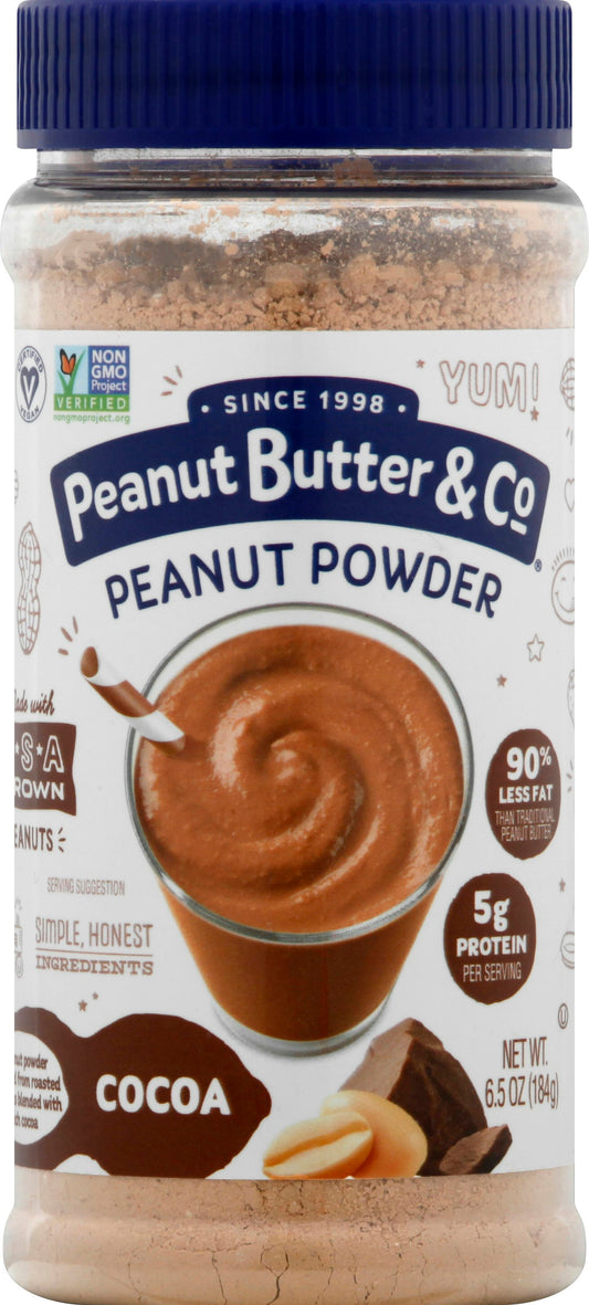 Peanut Butter & Co Peanut Butter Powder Chocolate 6.5 Oz (Pack of 6)