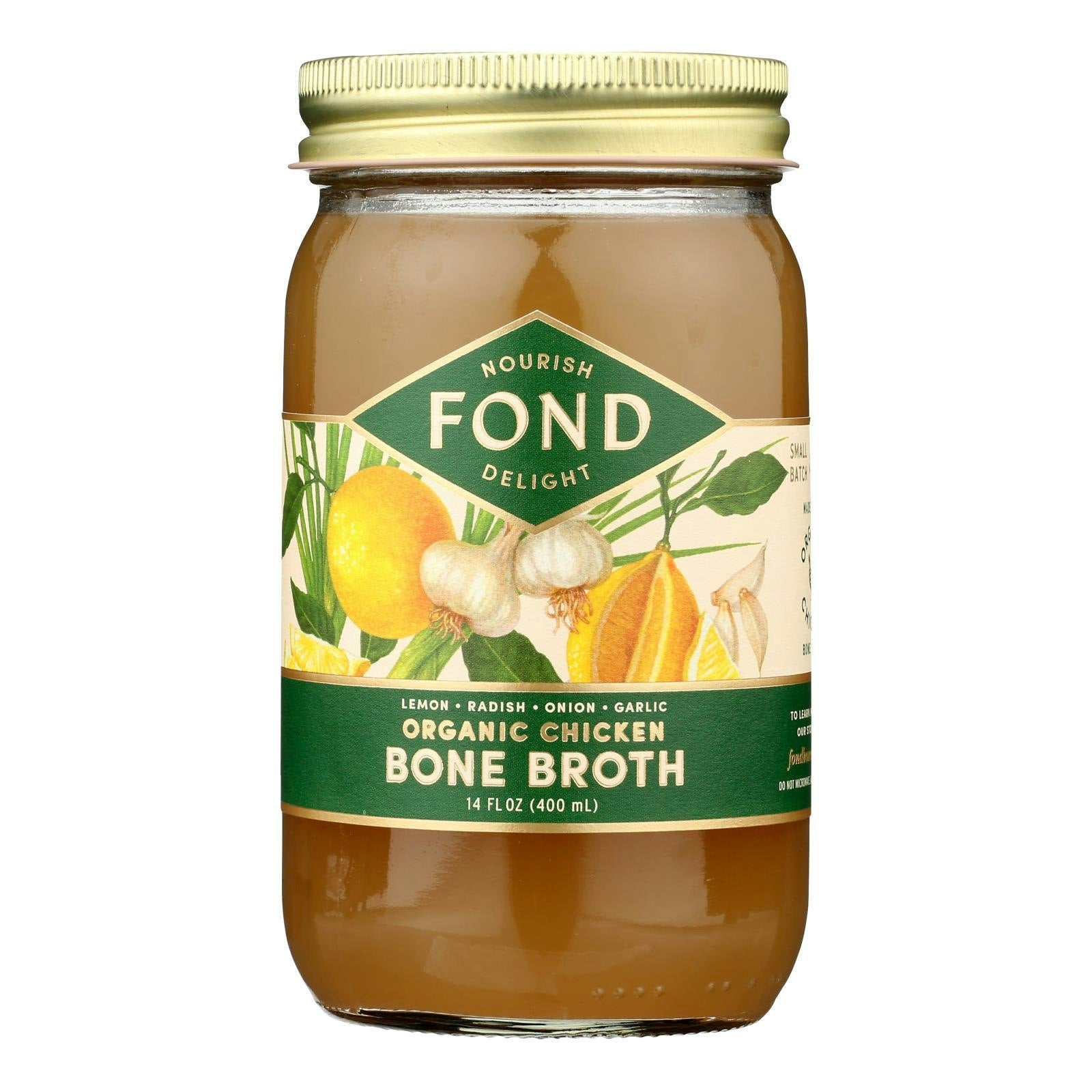 Fond Bone Broth Bone Broth Spring Clean Lemon & Garlic