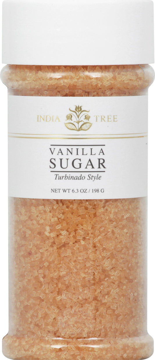 India Tree Sugar Vanilla 7 Oz (Pack of 6)