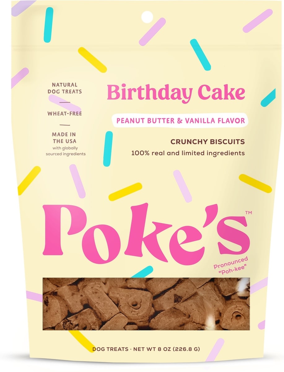 Pokes Pantry Dog Treat Birthday Cake