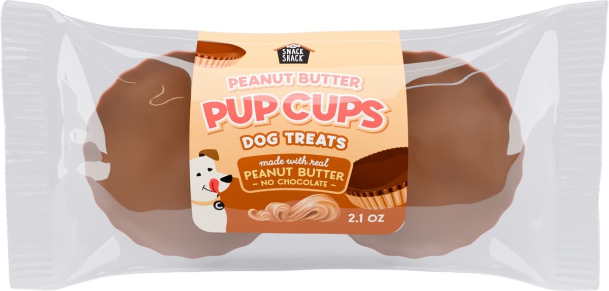 Cosmos Snack Dog Treat Pup Cups Peanut Butter