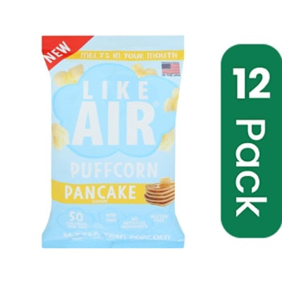 Like Air - Puffcorn Baked Pancake-4 Oz (Pack of 12)