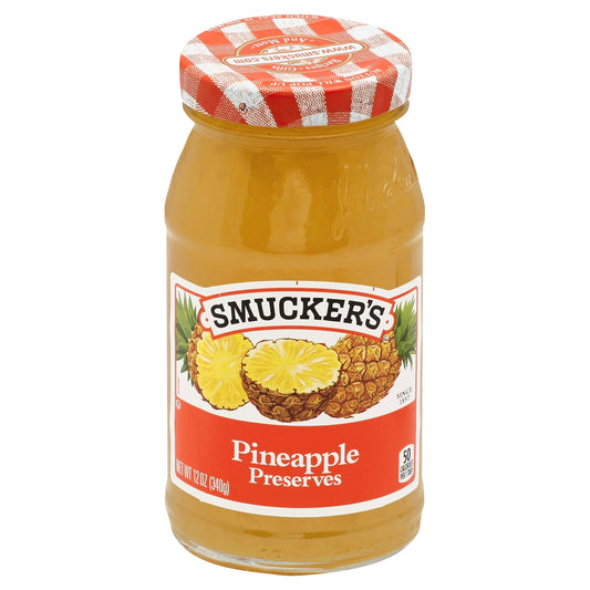 Smuckers Preserve Pineapple 12 oz (Pack of 6)