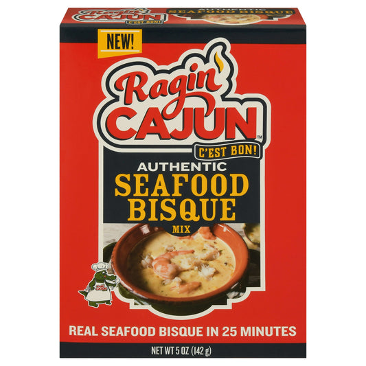 Ragin Cajun Authentic Seagood Bisque 5 Oz Pack of 6