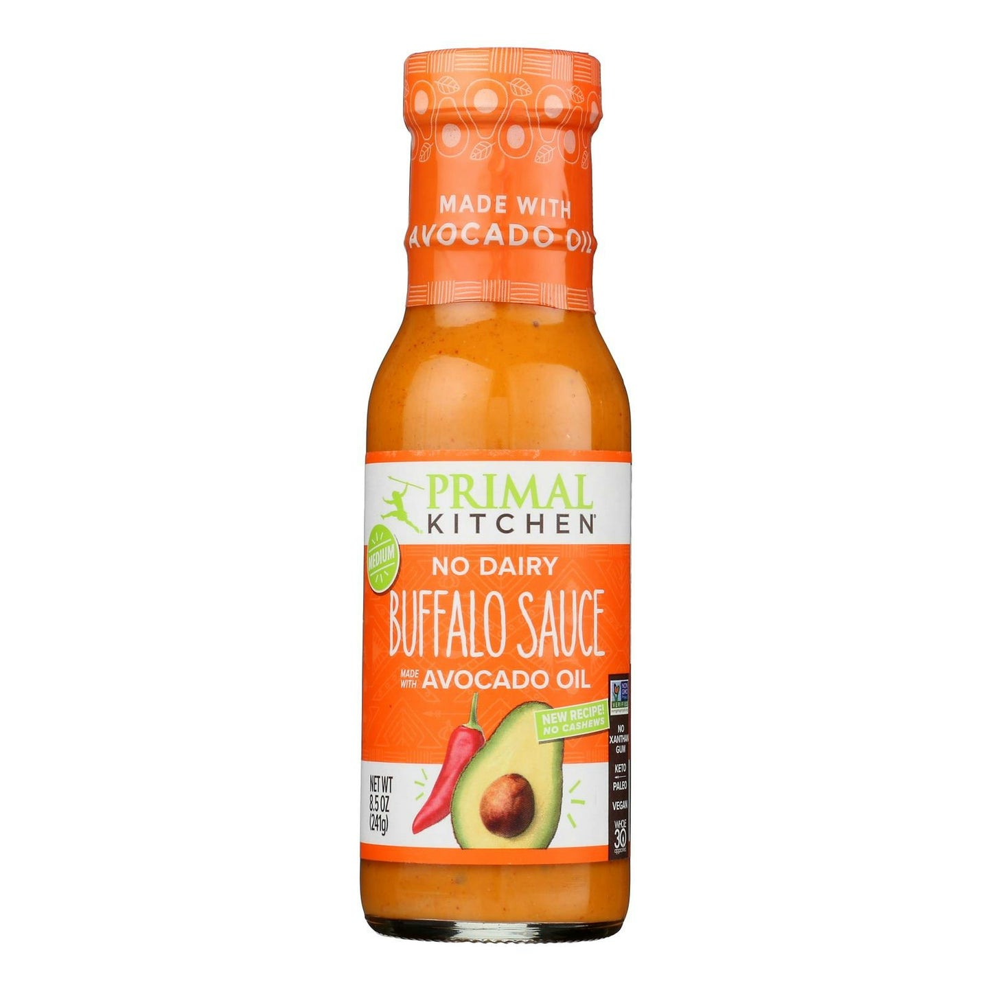 Primal Kitchen - Sauce Buffalo 8.5 oz (Pack of 6)