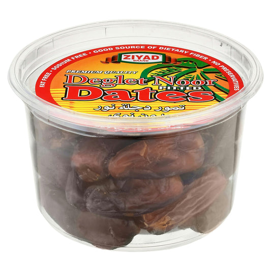 Deglet Noor Dates Pitted 10 Oz (Pack of 24)