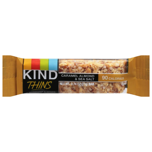 Kind Thin Caramel Almond & Sea Salt - .74 oz (Pack of 10)