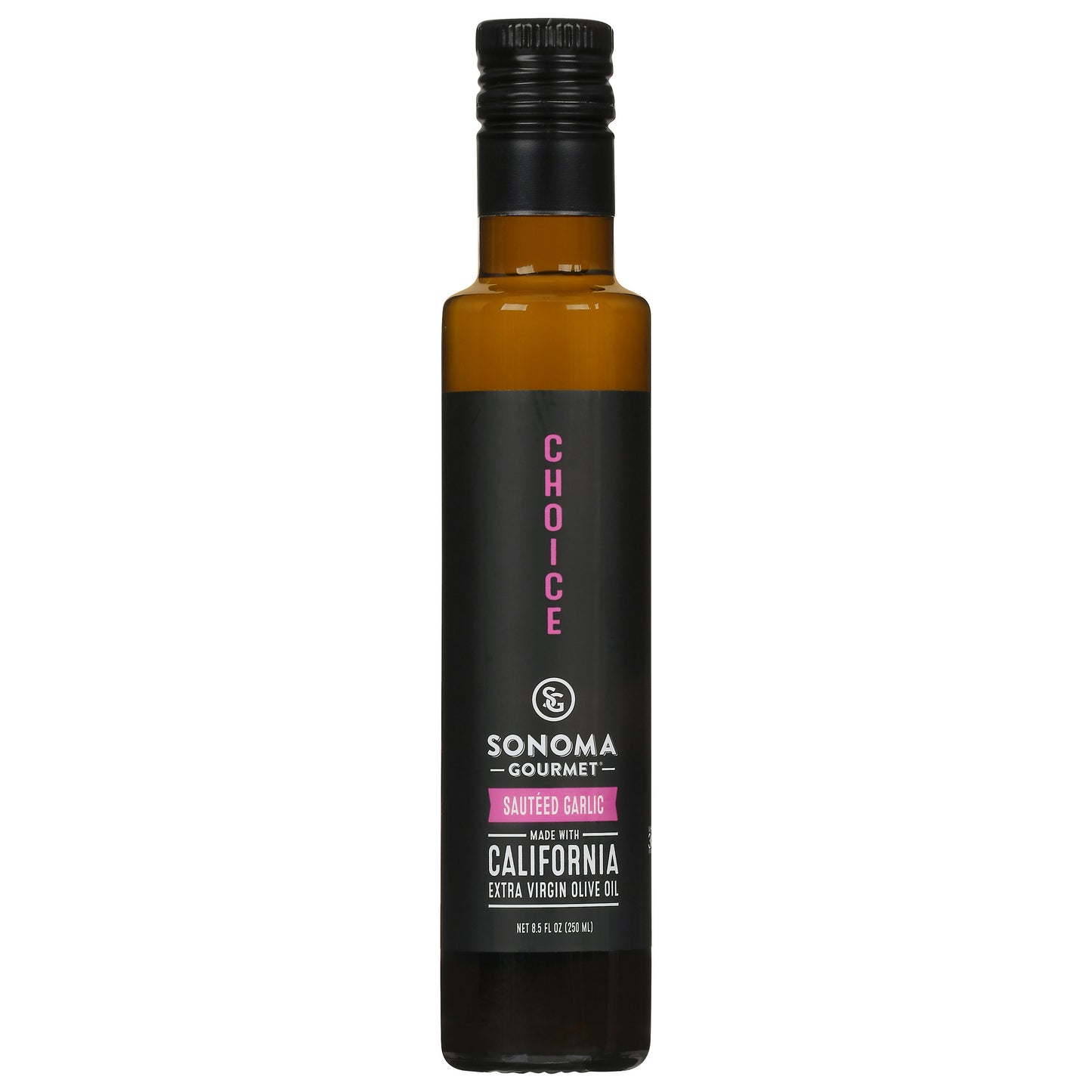 Sonoma Gourmet Oil Olive Extra Virgin Garlic 8.5 oz (Pack of 6)